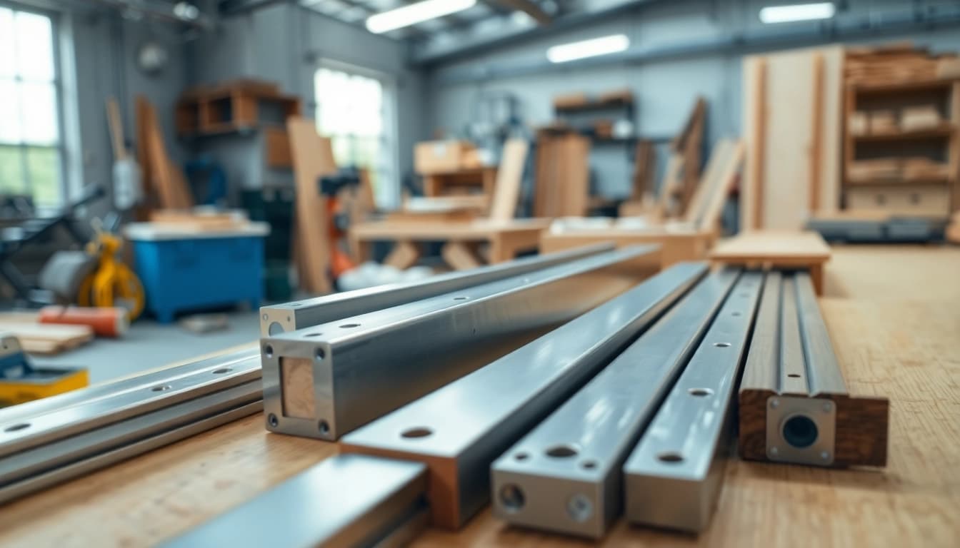 Showcasing durable Drawer Slides Manufacturer products in a modern workshop, highlighting quality and craftsmanship.
