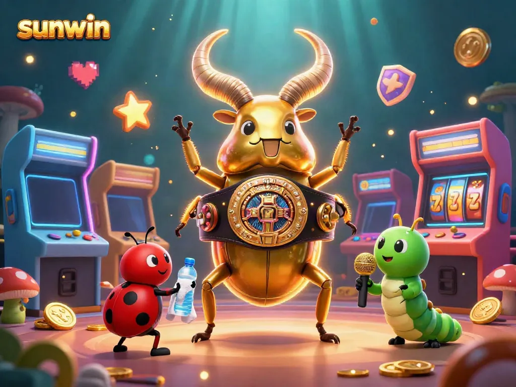 Experience exhilarating fun with sunwin's vibrant gaming atmosphere and lively characters in action.