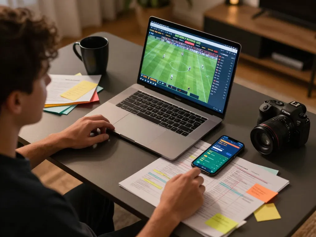 Engaged user placing bets on ee88go during online sports betting with live odds displayed