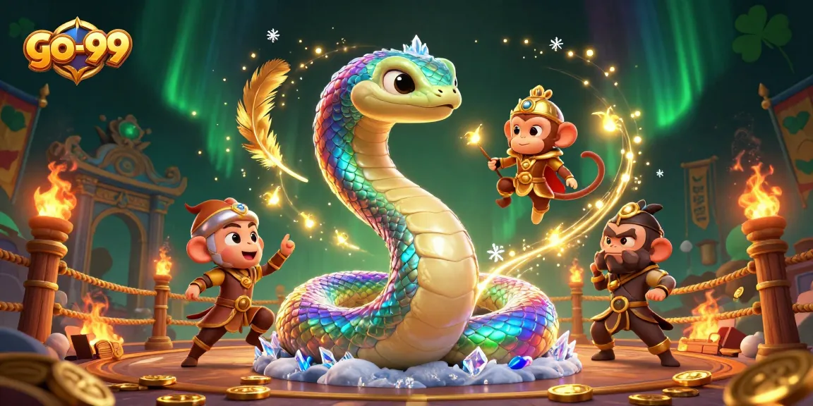 Experience the exciting atmosphere of go-99 with enchanting characters and dynamic casino elements.