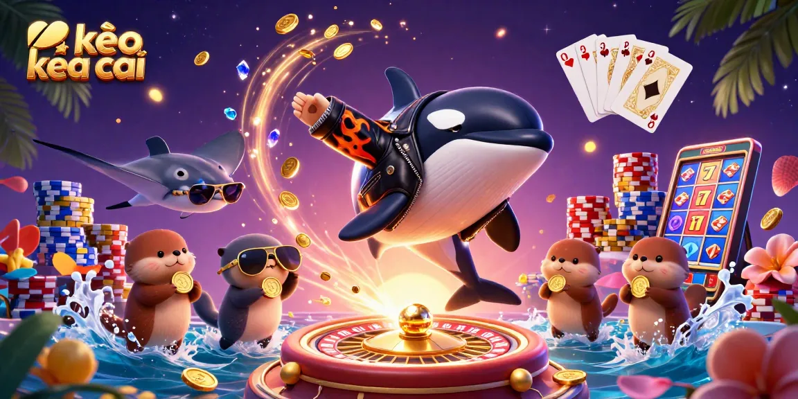 Engage with kèo nhà cái in an exciting underwater-themed casino adventure featuring vibrant characters and dynamic game elements.