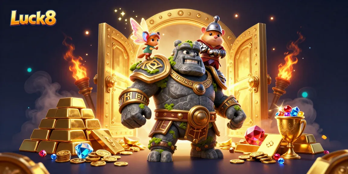 Experience the magic of Luck8 with thrilling games and adventures in a vibrant casino world.