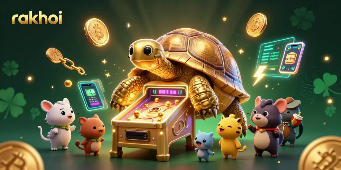 Experience the thrill of rakhoi gaming as golden tortoise pinball sparks excitement among eager animals!