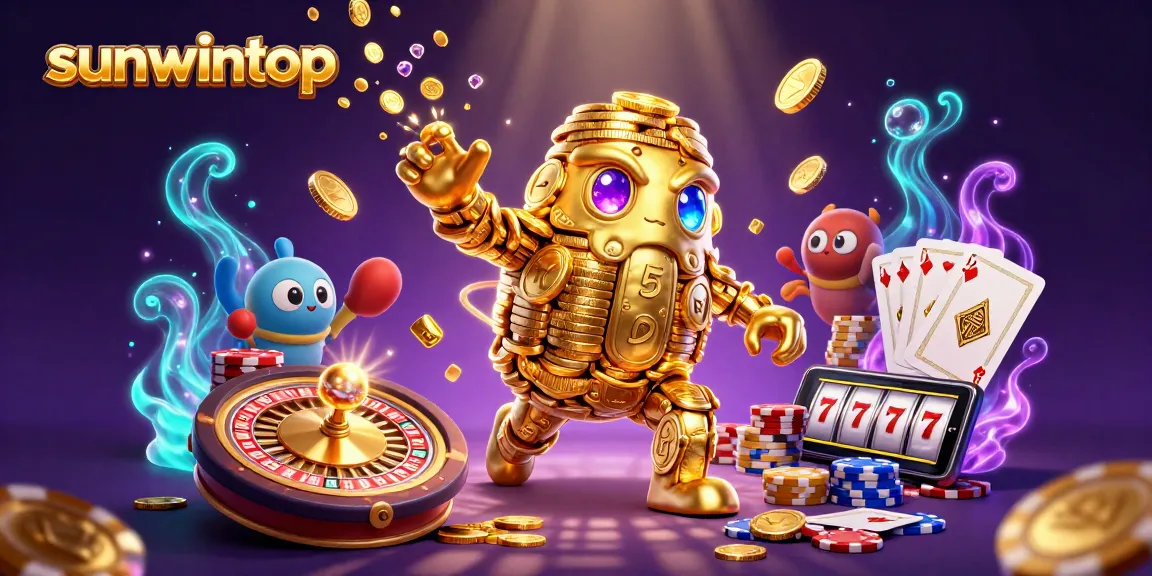 Engage with thrilling games at sunwintop featuring shimmering golden golems and casino flair.
